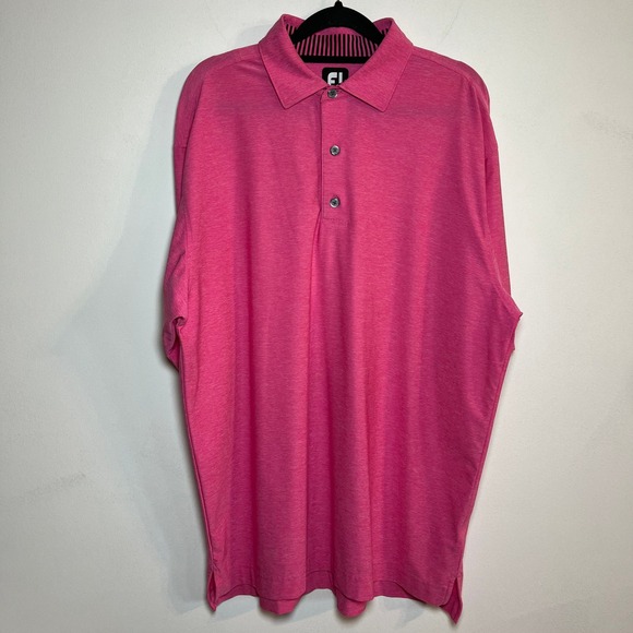 FootJoy Lot of 5 Mens Golf Polo Shirts Size Large Short Sleeve Collar **FLAWS** - Picture 8 of 16